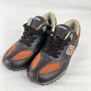 Guess Sport Brown and Orange Shoes- Size 6